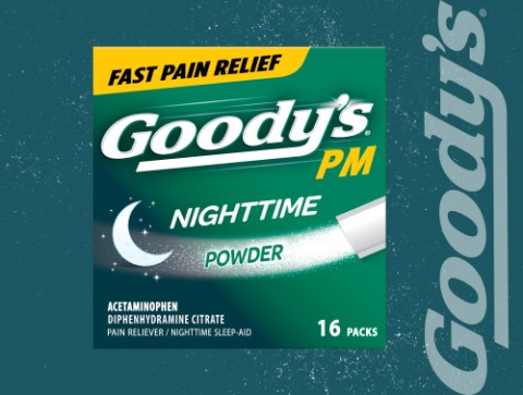 Goody's Back and Body Pain Relief Powder, Dissolve Packs, 24 Individual  Packets