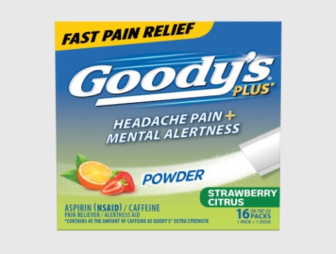 Goody's Headache Pain Plus Mental Alertness