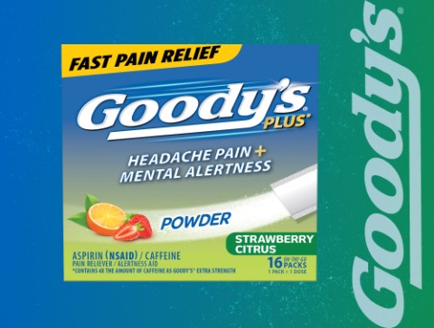 Goody's Headache Pain Plus Mental Alertness